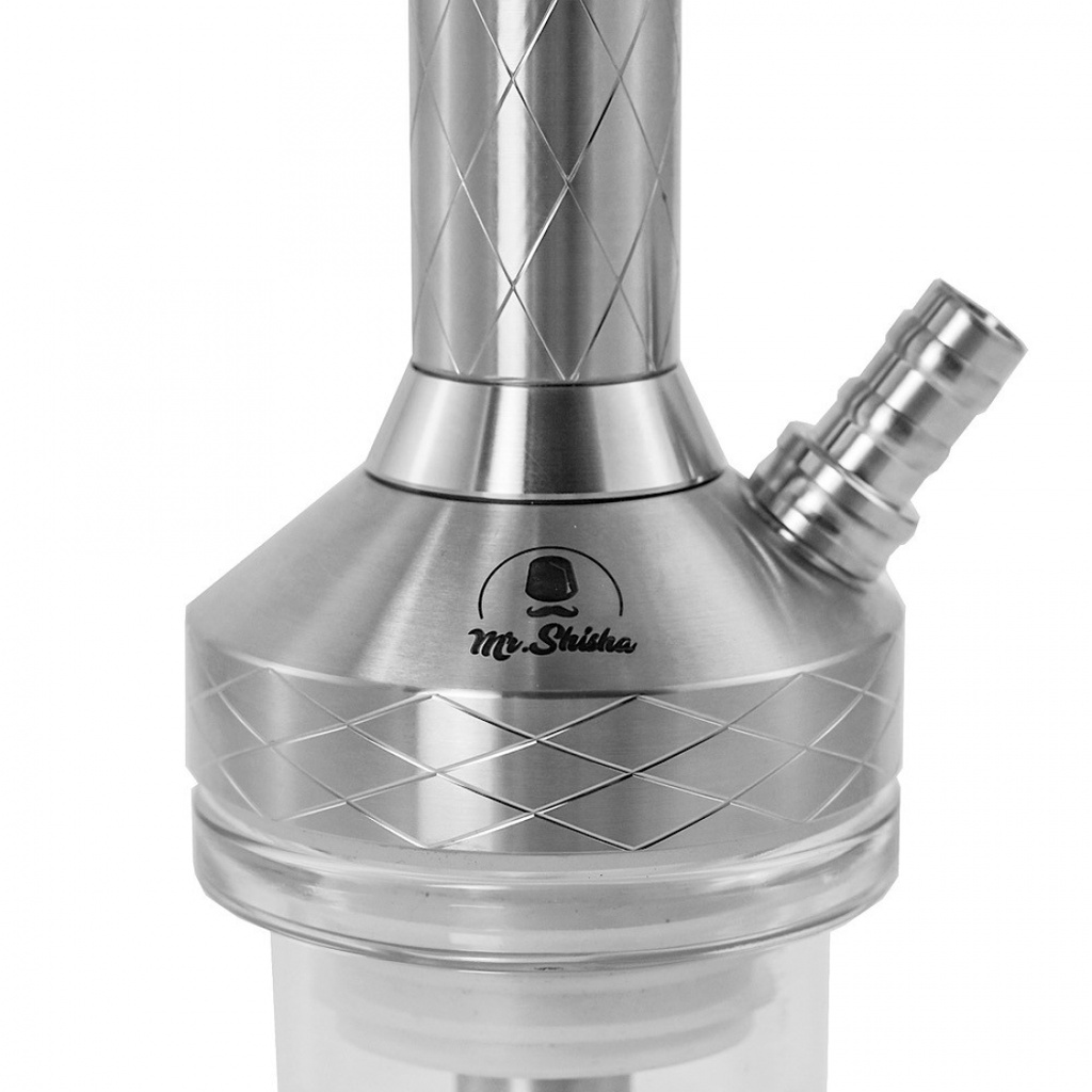 Mr Shisha Mini Khalifa - Silver