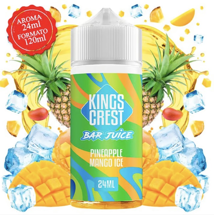 Aroma Kings Crest - Pineapple Mango Ice 24 ml (Longfill)